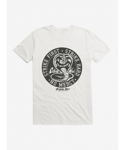 Hot Sale Extra Soft Cobra Kai Logo T-Shirt $9.33 T-Shirts