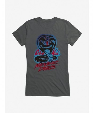 Flash Deal Cobra Kai Never Dies Girls T-Shirt $8.37 T-Shirts