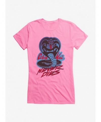 Flash Deal Cobra Kai Never Dies Girls T-Shirt $8.37 T-Shirts