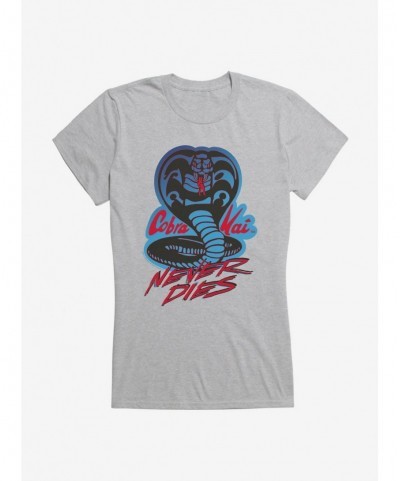 Flash Deal Cobra Kai Never Dies Girls T-Shirt $8.37 T-Shirts