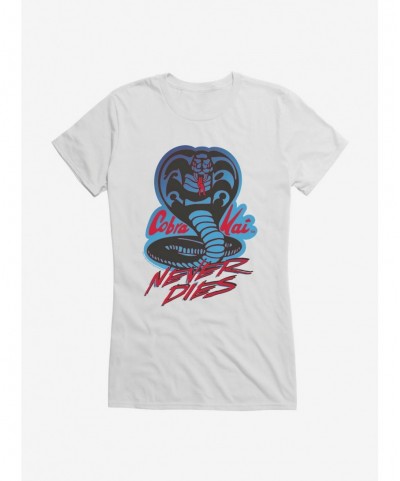 Flash Deal Cobra Kai Never Dies Girls T-Shirt $8.37 T-Shirts