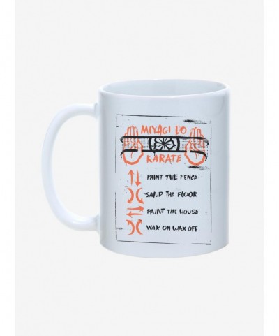 Discount Cobra Kai Miyagi Do Karate Instructions Mug 11oz $7.63 Others