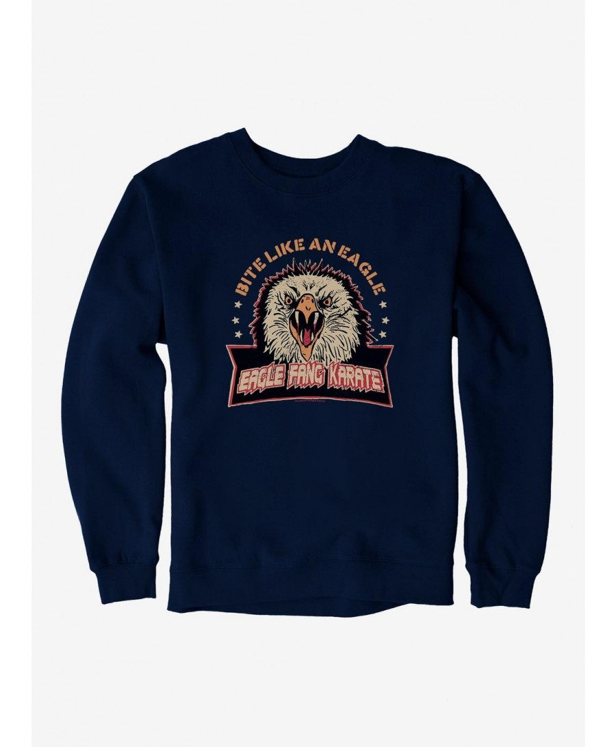 Seasonal Sale Cobra Kai Eagle Fang Karate Sweatshirt $12.10 Sweatshirts