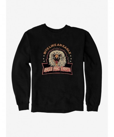 Seasonal Sale Cobra Kai Eagle Fang Karate Sweatshirt $12.10 Sweatshirts