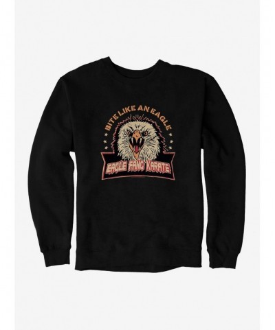 Seasonal Sale Cobra Kai Eagle Fang Karate Sweatshirt $12.10 Sweatshirts