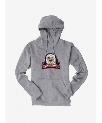 Pre-sale Discount COBRA KAI S4 Eagle Fang Logo Hoodie $16.16 Hoodies