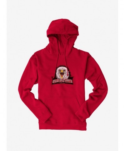 Pre-sale Discount COBRA KAI S4 Eagle Fang Logo Hoodie $16.16 Hoodies