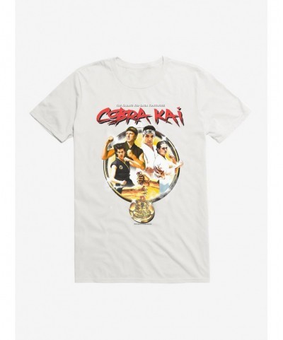 Low Price Cobra Kai The Saga Continues T-Shirt $6.50 T-Shirts