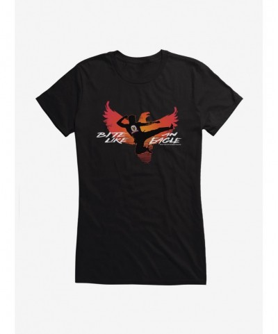 Value for Money Cobra Kai Eagle Wings Girls T-Shirt $6.18 T-Shirts