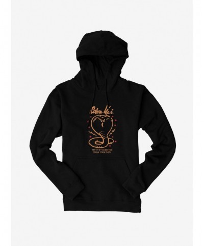 Trendy Cobra Kai My Dojo Is Better Hoodie $15.80 Hoodies