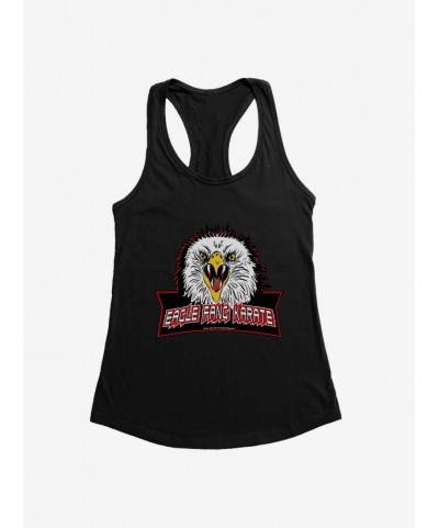 Festival Price Cobra Kai S4 Eagle Fang Logo Girls Tank $9.56 Tanks