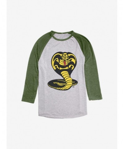 Trendy Cobra Kai King Cobra Raglan $11.56 Raglans