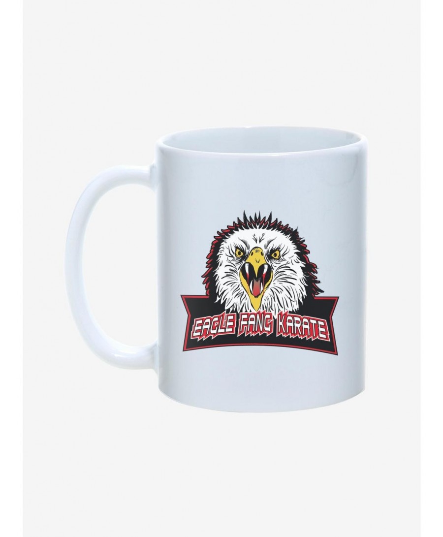 Hot Selling Cobra Kai Eagle Fang Karate Logo Mug 11oz $7.00 Others