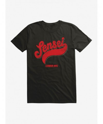 Hot Selling Cobra Kai Sensei T-Shirt $8.41 T-Shirts