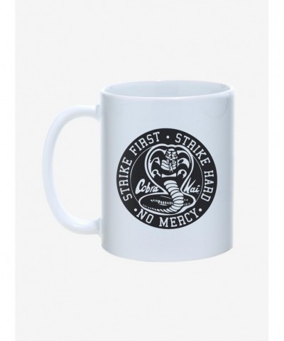 Festival Price Cobra Kai Strike First, Strike Hard Mug 11oz $7.31 Others