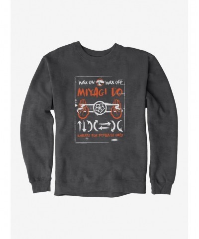 Discount Sale COBRA KAI S4 Miyagi Do Sweatshirt $12.69 Sweatshirts