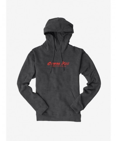 Value for Money Cobra Kai Type Logo Hoodie $17.60 Hoodies