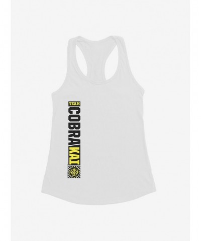 Crazy Deals Cobra Kai S4 Team Banner Girls Tank $9.16 Tanks