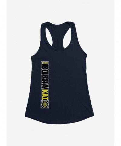 Crazy Deals Cobra Kai S4 Team Banner Girls Tank $9.16 Tanks