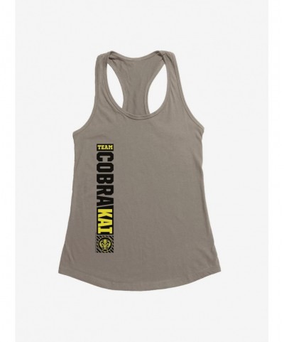 Crazy Deals Cobra Kai S4 Team Banner Girls Tank $9.16 Tanks