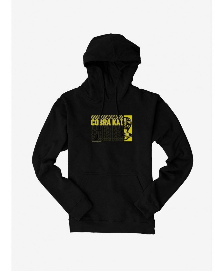 Crazy Deals COBRA KAI S4 Logo Hoodie $17.96 Hoodies