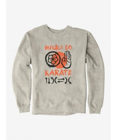 Seasonal Sale COBRA KAI S4 Miyagi Logo Sweatshirt $13.58 Sweatshirts