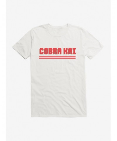 Unique Cobra Kai Bold Logo T-Shirt $9.56 T-Shirts