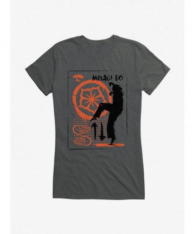 Exclusive Price Cobra Kai S4 Miyagi Dojo Girls T-Shirt $6.97 T-Shirts