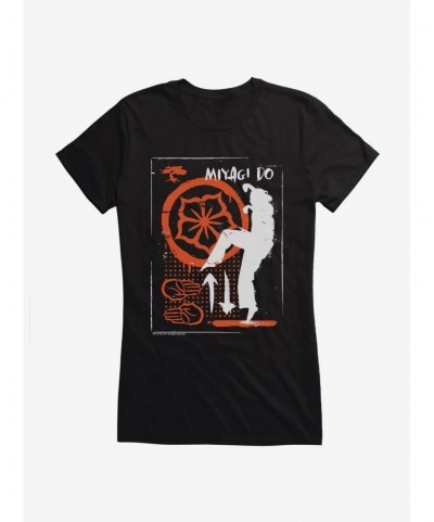 Exclusive Price Cobra Kai S4 Miyagi Dojo Girls T-Shirt $6.97 T-Shirts