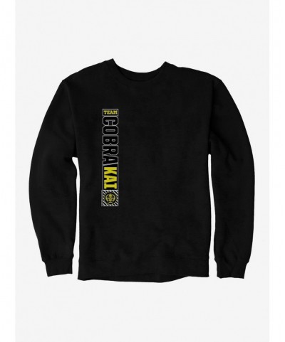 Clearance COBRA KAI S4 Team Banner Sweatshirt $13.87 Sweatshirts