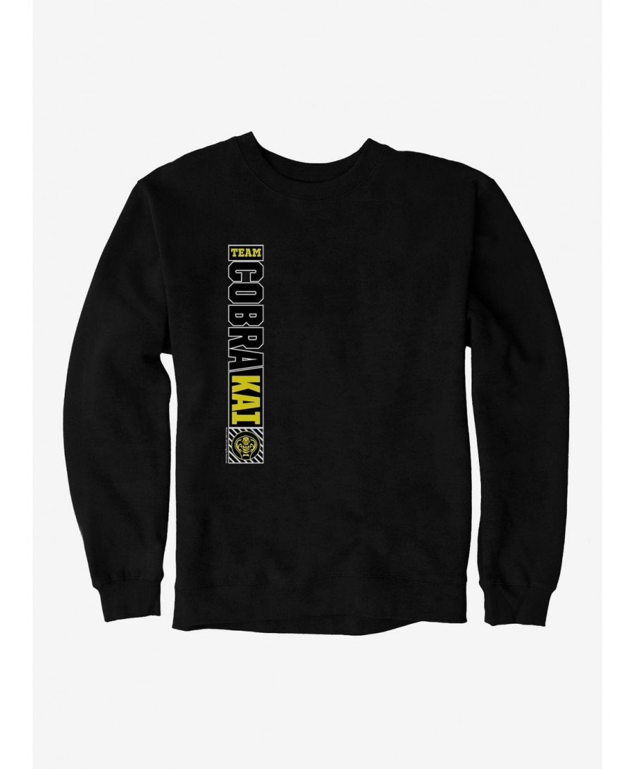 Clearance COBRA KAI S4 Team Banner Sweatshirt $13.87 Sweatshirts