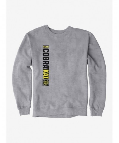 Clearance COBRA KAI S4 Team Banner Sweatshirt $13.87 Sweatshirts