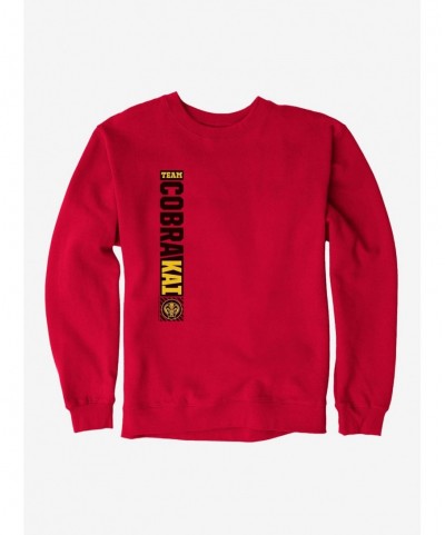 Clearance COBRA KAI S4 Team Banner Sweatshirt $13.87 Sweatshirts