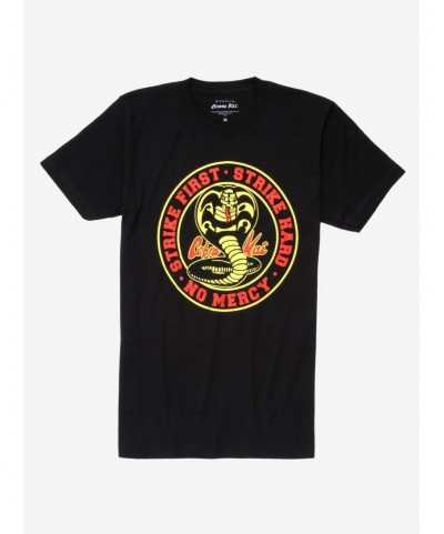 Fashion Cobra Kai Logo T-Shirt $5.86 T-Shirts