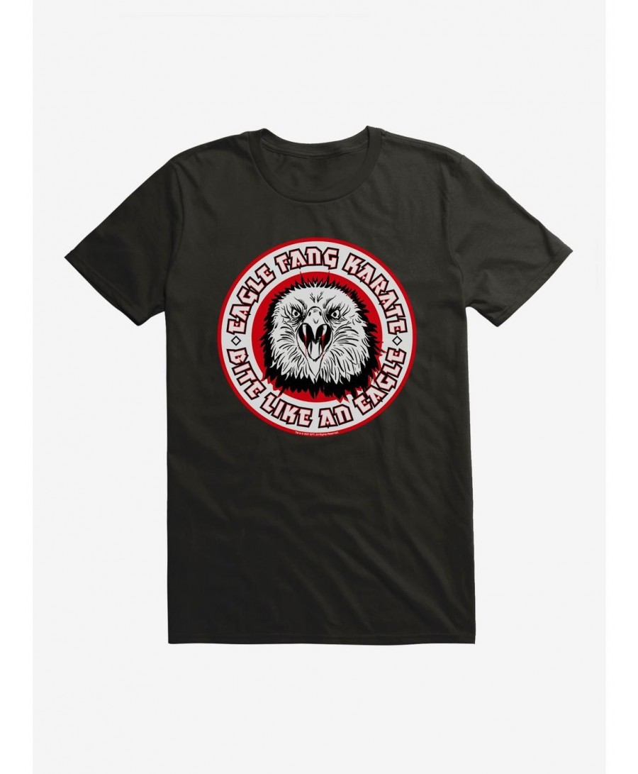 Seasonal Sale COBRA KAI S4 Bite Like An Eagle T-Shirt $8.03 T-Shirts