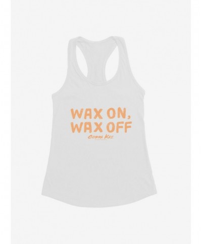 Pre-sale Cobra Kai Wax On, Wax Off Bold Girls Tank $7.57 Tanks