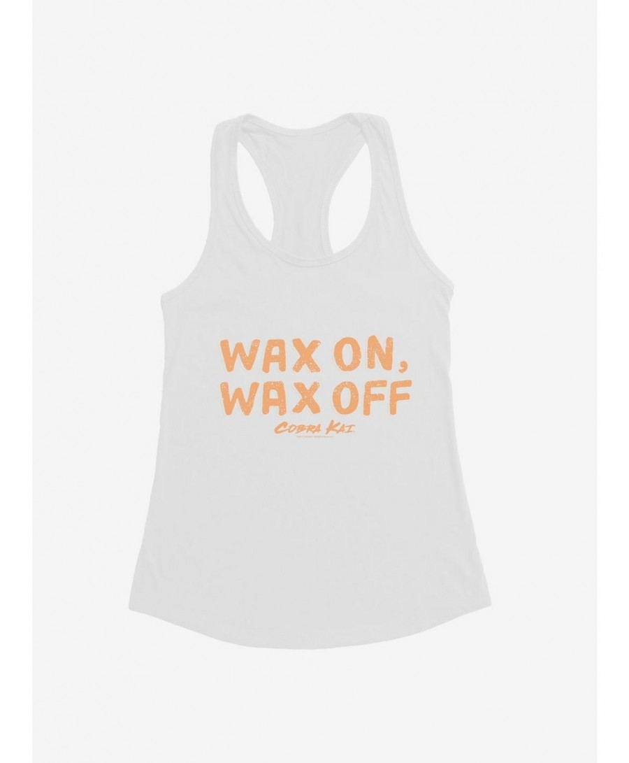 Pre-sale Cobra Kai Wax On, Wax Off Bold Girls Tank $7.57 Tanks