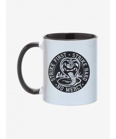 Crazy Deals Cobra Kai Strike First, Strike Hard Mug 11oz $6.76 Others