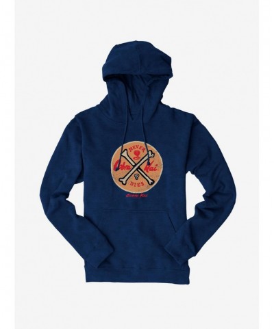 Seasonal Sale Cobra Kai Never Dies Emblem Hoodie $15.09 Hoodies