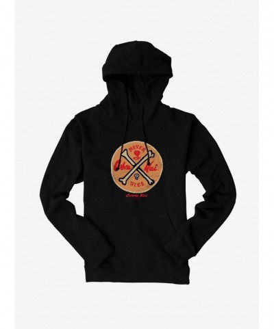 Seasonal Sale Cobra Kai Never Dies Emblem Hoodie $15.09 Hoodies