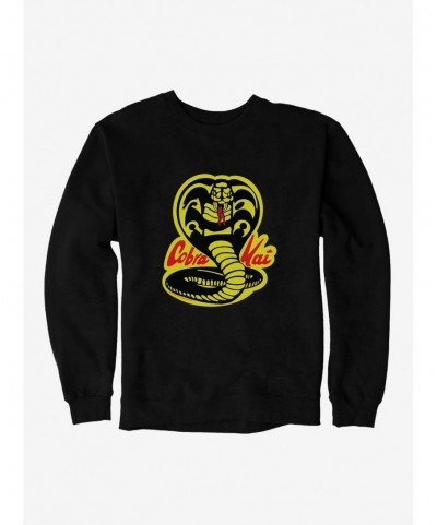 Best Deal Cobra Kai Patch Sweatshirt $10.92 Sweatshirts