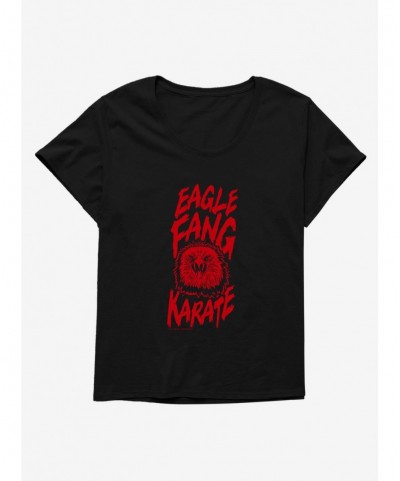 Exclusive COBRA KAI S4 Red Fang Girls T-Shirt Plus Size $7.63 T-Shirts