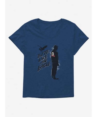 Pre-sale Discount Cobra Kai Bite Like An Eagle Girls T-Shirt Plus Size $8.32 T-Shirts