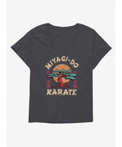 Unique Cobra Kai Miyagi-Do Karate Girls T-Shirt Plus Size $8.85 T-Shirts