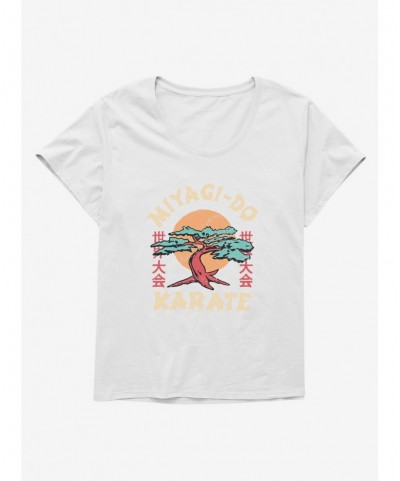 Unique Cobra Kai Miyagi-Do Karate Girls T-Shirt Plus Size $8.85 T-Shirts