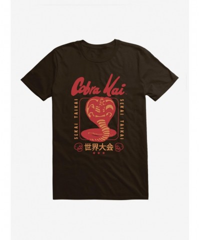 Unique Cobra Kai Sekai Taikai Tournament Logo T-Shirt $8.22 T-Shirts