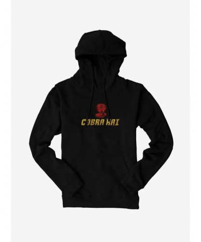 Festival Price Cobra Kai Snake Logo Hoodie $13.29 Hoodies