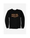 High Quality Cobra Kai Wax On, Wax Off Bold Sweatshirt $12.99 Sweatshirts