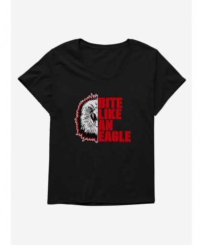 Exclusive COBRA KAI S4 Split Eagle Girls T-Shirt Plus Size $10.87 T-Shirts