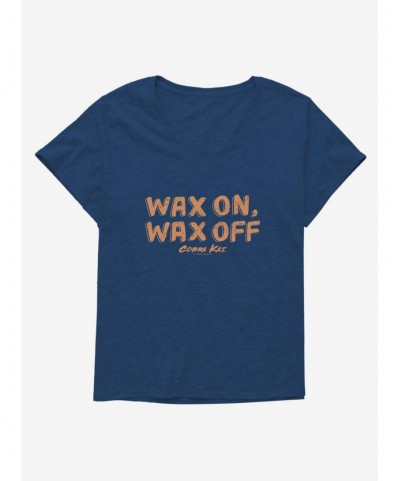 Discount Cobra Kai Wax On, Wax Off Bold Girls T-Shirt Plus Size $11.00 T-Shirts